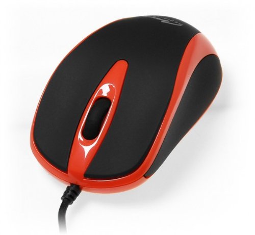 Preisvergleich Produktbild MediaTech mt1091r – optische Maus mit USB, Rot