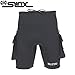 Produktbild Neoprenanzug Shorts mit Tasche für Männer Schwarz3mm Neopren Tech Hose Tauchshorts Surfshorts für Tauchen Tauchen Schnorcheln Surfen - Neoprenanzüge Shorts Hosen