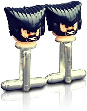 LEGO ® Wolverine Cufflinks Superhero Marvel Wedding Groom, Best man, Usher, Groomsmen, Mens Gift