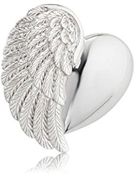 ERP-Heartwing Anhänger Herzflügel Silber
