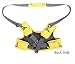 Urassistant New Infant Baby Toddler Safety Harness Walking Belt Strap Harness Assistant 3 in 1 Walker Keeper (Yellow)