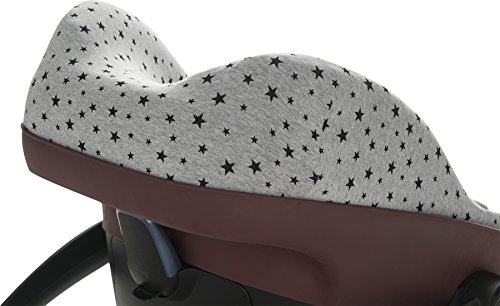 Janabebe® – Baumwollbezug Black Star Pebble Maxi -Cosi y Bébé confort, Abdeckung Stubenwagen , Autositz - 5