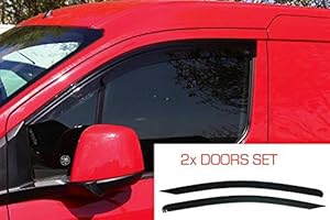 AC WOW 2x Wind Deflectors for FORD Transit Connect 2013 2014 2015 2016 2017 2018 2019 2020