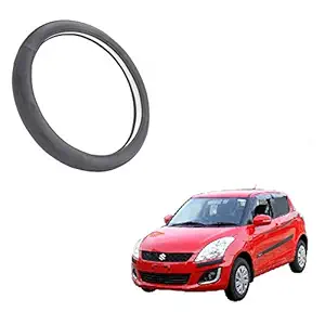 Caro Manic Microfiber Leather Auto Car Steering Wheel Cover Compatible with Swift 2012