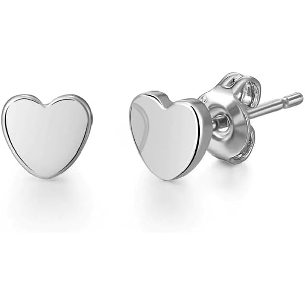 Boucles D'oreilles Clou étoile Plaquées Argent 925 - Unisexe, Zirconium Cubique, Neuf Avec étiquettes