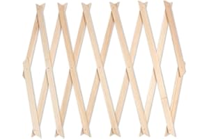 MY GARDEN OUTDOOR LIVING My Garden Wooden Garden Trellis Extendable Wooden Lattice Fence Panel Support Garden Wall Trellis For Climbing Plants Decoration & Plants Partitioning Expands Up to 6Ft (180cm x 30cm)