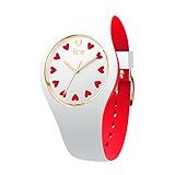 Ice-Watch - ICE love 2017 White - Weiße Damenuhr mit Silikonarmband - 013370 (Small)