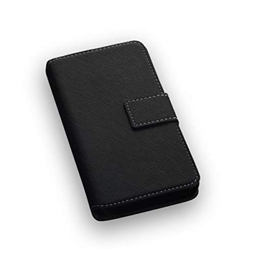 Preisvergleich Produktbild BookStyle Tasche Vertikal mit Halterung für Microsoft Lumia 550 - Schwarz