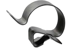 Lot de 100 clips bord de tôle ING Fixations - Épaisseur 7-12mm - ø15-21mm