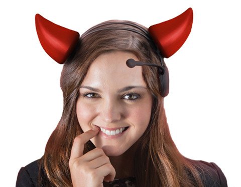 Preisvergleich Produktbild Necomimi Europe - Teufelshörner