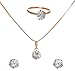 CARDINAL COMBO OF EARINGS,RINGS,PENDANT FOR WOMEN AND GIRLS RS.199.00