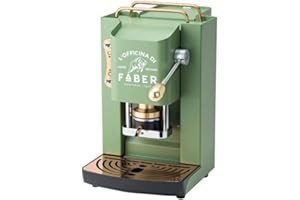 L'OFFICINA DI FABER MACCHINA A CIALDE FABER PRO DELUXE ACIDGREEEN/ORO
