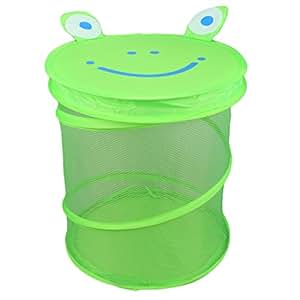 LEADSTAR Pop-Up Wäschekorb Faltbare Aufbewahrungsbox Wäschenetz
