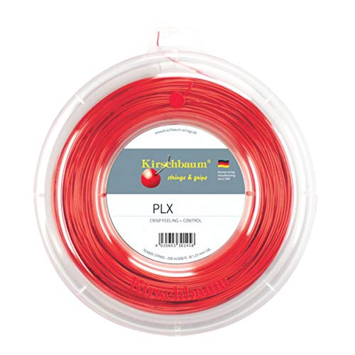 Kirschbaum PLX Madera de cerezo cuerdas, 200 m, rojo