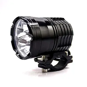 AllExtreme EXAF6LP1 6 LED CREE SMD Projector Auxiliary Fog Lamp Spot Flood Beam Worklight for Cars Motorcycle and Bikes (18W, White Light, 1 PC)