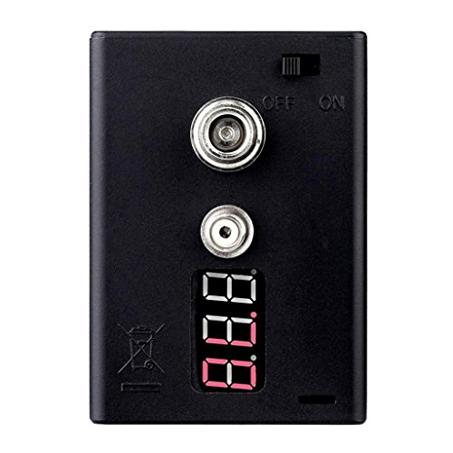 MagiDeal Digital-Micro-Ohm-Meter Ohm-Meter LCD-Display Electronic Resistance Tester Mini Ohm Reader
