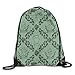 Produktbild Dama Home Green Anne Of Green Gables Rucksack mit Kordelzug Rucksack Schultertasche Sport Sporttasche Travel