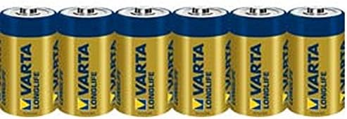 Varta Longlife Alkaline Batterie C Baby 6er Pack