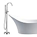 Produktbild LightInTheBox Single Handle Freestanding Contemporary Floor Mount Tub Filler with Hand Shower, Chrome