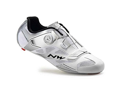 Northwave Sonic 2 Plus Rennrad Fahrrad Schuhe weiß/silber 2016 - 3