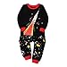 Produktbild Beikoard_Babykleidung Kleinkind Kinder Baby Jungen Rakete Schlafanzug Slim Fit Rocket Pyjamas Nachtwäsche Oberteile Hosen Outfits Set