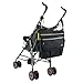 Ecosusi Men's Baby Nappy Diaper Changing Cloth Bags Shoulder Messengers for Dads Black
