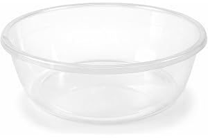Plastic Wash Basin 45cm Large Size | Multipurpose Laundry Tub for Clothes, Kitchen & Cleaning | Durable Lightweight Round Bowl | حوض بلاستيك كبير 45 سم متعدد الاستخدام للغسيل والتنظيف