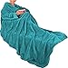 Produktbild Gräfenstayn® TV-Decke mit Ärmeln und Tasche - 200 x 150 cm Kuscheldecke - verschiedene Farben – Supersoft XL Flanell Mikrofaser-Flausch - mit Öko-Tex Siegel Standard 100: „Geprüftes Vertrauen“ 30587 (Türkis)