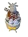 Bright Safari Giraffe Nappy Cake Baby Gift