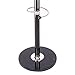 Hapilife 15 Hanging Hook Traditional Floor-Standing Hat and Coat Stand With Marble Base - Multiple Colour (Black)