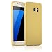 Produktbild JAMMYLIZARD Silikonhülle für Samsung Galaxy S7 | Ultra Slim Handyschale 0.8mm Skin Case Hülle [Jelly Back Cover] Schutzhülle aus mattem TPU-Silikon, Gelb
