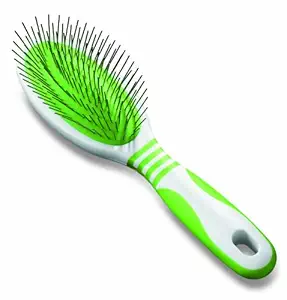 Andis: - Pet Pin Brush | Ideal Hairbrush for Medium to Large Dogs | Helps Detangle Knots in The Coat | Distributes Natural Oils for a Shiny Coat ? Medium