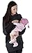 Mija - 2 in 1 Maternity & Nursing breastfeeding warm Hoodie Top Pullover 3078A (10, Graphite / Black)