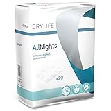 Drylife All Nights Disposable Bed Pads - 60cm x 90cm - Pack of 100