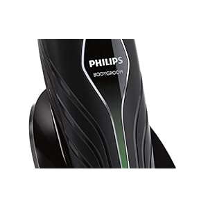 Philips Bodygroom BG2026/15 – Wireless Body Groomer, Wet and Dry Use with Accessory for Back Black and Silver - Image 3