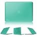 Produktbild tinxi® Zweiteilige Matte Gummierte Harte Schutzhülle für Apple Macbook Pro 13,3 Zoll (Modell A1278) Hülle Cover Schale Schutz Hülle Tasche Etui Case Shell Hard Plastik mattiert türkis grün