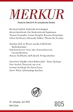 Image de MERKUR Deutsche Zeitschrift für europäisches Denken - 2016-06: Nr. 805, Heft Juni 2016