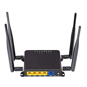 Homgee X10 4G LTE OpenWRT Smart Router Extender High Power SIM Card WiFi Wireless External 5dbi Antenna Modem 300M s Qualcomm Chip CPE EU Version