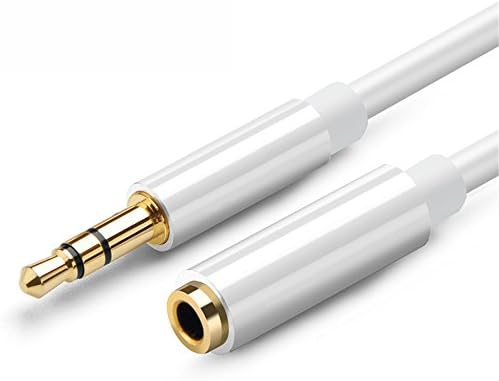 Data cable AV118 headphone audio extension cable 3.5mm male to female computer microphone microphone extension cable 3M, PVC shell dark gray, 1.5M