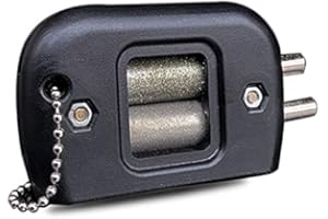 YUPVM Patins à Glace AffûTeur de Lame de Patin à Glace AffûTeur de Patin Outil D'AffûTage de Patin à Main Diamant Outil de Patinage, Noir