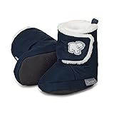  Sterntaler Jungen Baby Stiefel mit Klettverschluss, Farbe: Marine, Größe: 21/22, Alter: 18-24 Monate, Artikel-Nr.: 5101803