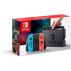 Nintendo Switch - Consola color Azul Neón/Rojo Neón
