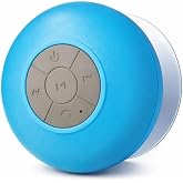 Su Ge&ccedil;irmez Bluetooth Hoparl&ouml;r Vantuzlu,Duş, Havuz ve Ara&ccedil; İ&ccedil;in Taşınabilir Kablosuz Mini Speaker, Dahili Mikrofonlu, G&uuml;&ccedil;l&uuml; S