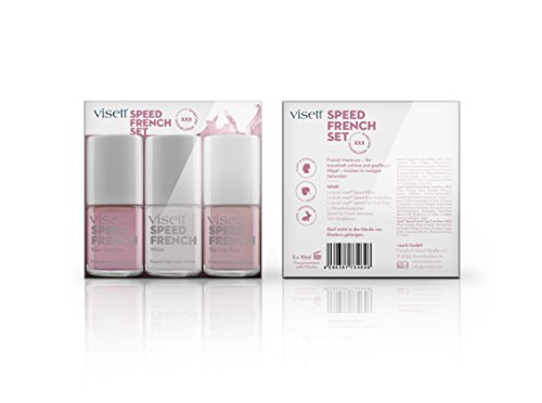 visett Speed French Nails Set - 3