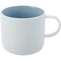 Maxwell & Williams Horizon Becher Aus Porzellan – 350 Ml, Hellblau – Für Kaffee, Tee & Mehr