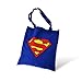 Produktbild Superman Beutel DC Comics Stofftasche Tragetasche Baumwolleollbeutel blau