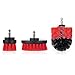 Produktbild Heavy Duty Stiff Scrub Brush Reinigung Kit (3PCS), Drill Powered Reinigung Rotary Electric Brush Kit mit langen Reichweite Anlage für Auto, Bad, Waschbecken, Arbeitsplatte, Waschküche Reinigung