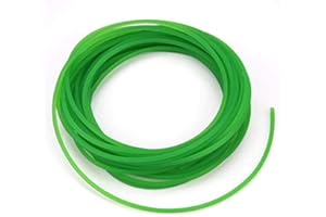 ‎HYUDUO Hochleistungs-Urethan-Rundriemen Polyurethan-Rundriemen Grüne raue Oberfläche für die Antriebsübertragung(3 mm * 10 m)