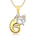 VK Jewels Om Vakratund Gold and Rhodium Plated Alloy God Pendant for Men & Women made with Cubic Zirconia  -  P1128G [VKP1128G] RS.201.00