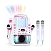 Produktbild auna Kara Liquida BT und Dazzl Mic Set • Karaoke-Anlage • Karaoke-System • Karaoke-Set • Multicolor-LED-Lichteffekt mit Wasserfontäne • MP3 • USB • Bluetooth • Echo-Effekt • A.V.C-Funktion • pink